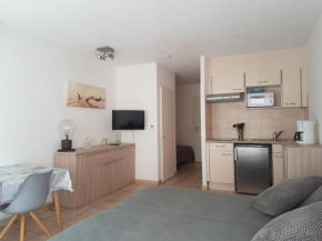 Studio Climatisé 2/3 Pers - Proche Plage et Commerces - Wifi Gratuit - FR-1-466A-18